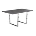 thumbnail image 6 of Monarch Specialties Dining Table, 60" Rectangular, Kitchen, Dining Room, Laminate, Glossy, 6 of 11