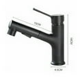 thumbnail image 2 of 3-Spray Black Faucet for Gargling & Washing Modern Pull-Down Kitchen Sink Faucet, 2 of 2