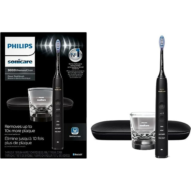 Philips Sonicare Diamond Clean 9000 Brosse à Dents Électrique Rechargeable Neuf (Modèle Hx9911/75 - 1 Unité)