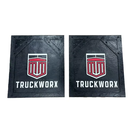 Truckworx 24" x 27" Mud Flaps | 1/2" Thick - Set of 2