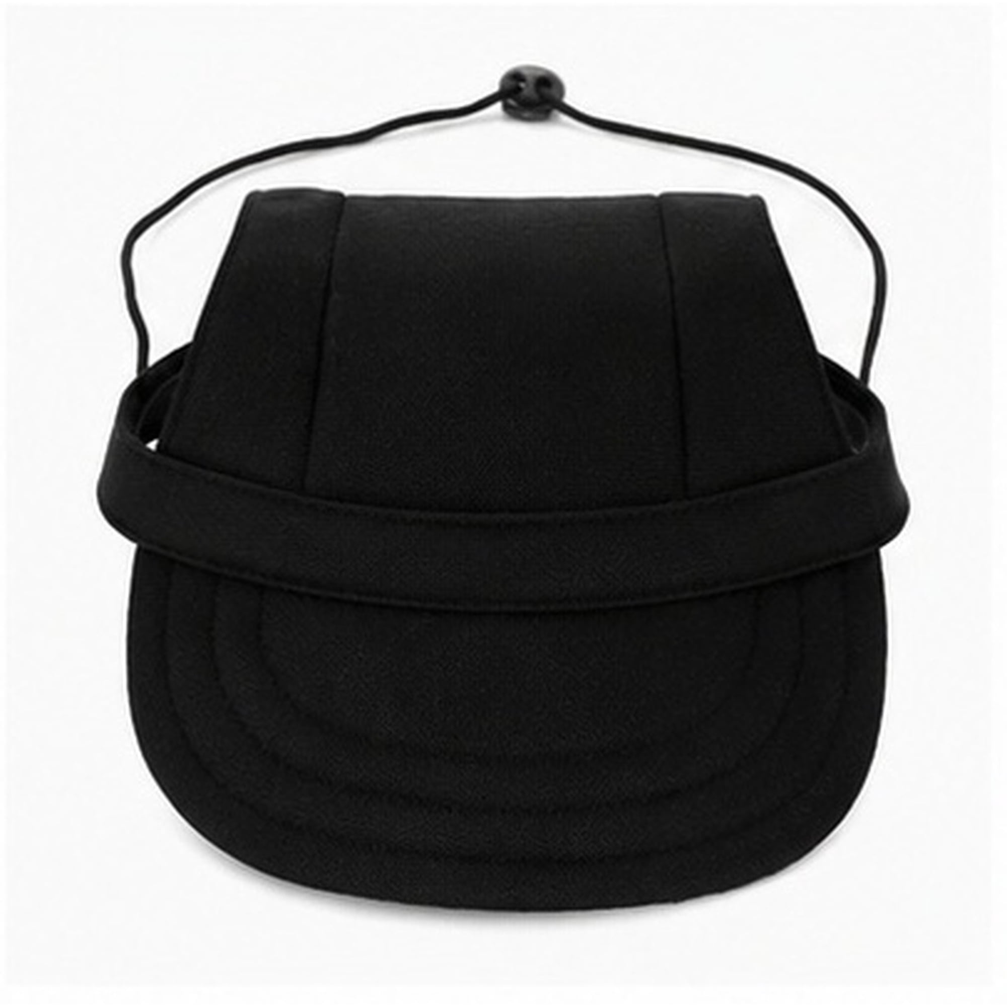 Milisten Black Pet Baseball Cap with Sun Adjustable Comfortable Fit for Dogs and Cats Outdoor Wear