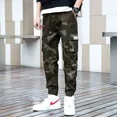 thumbnail image 3 of Pantalones de camuflaje informales de otoño e invierno para hombre, pantalones cargo nuevos y baratos, de diseño, de corte regular, estilo vintage Y2k, 3 of 5