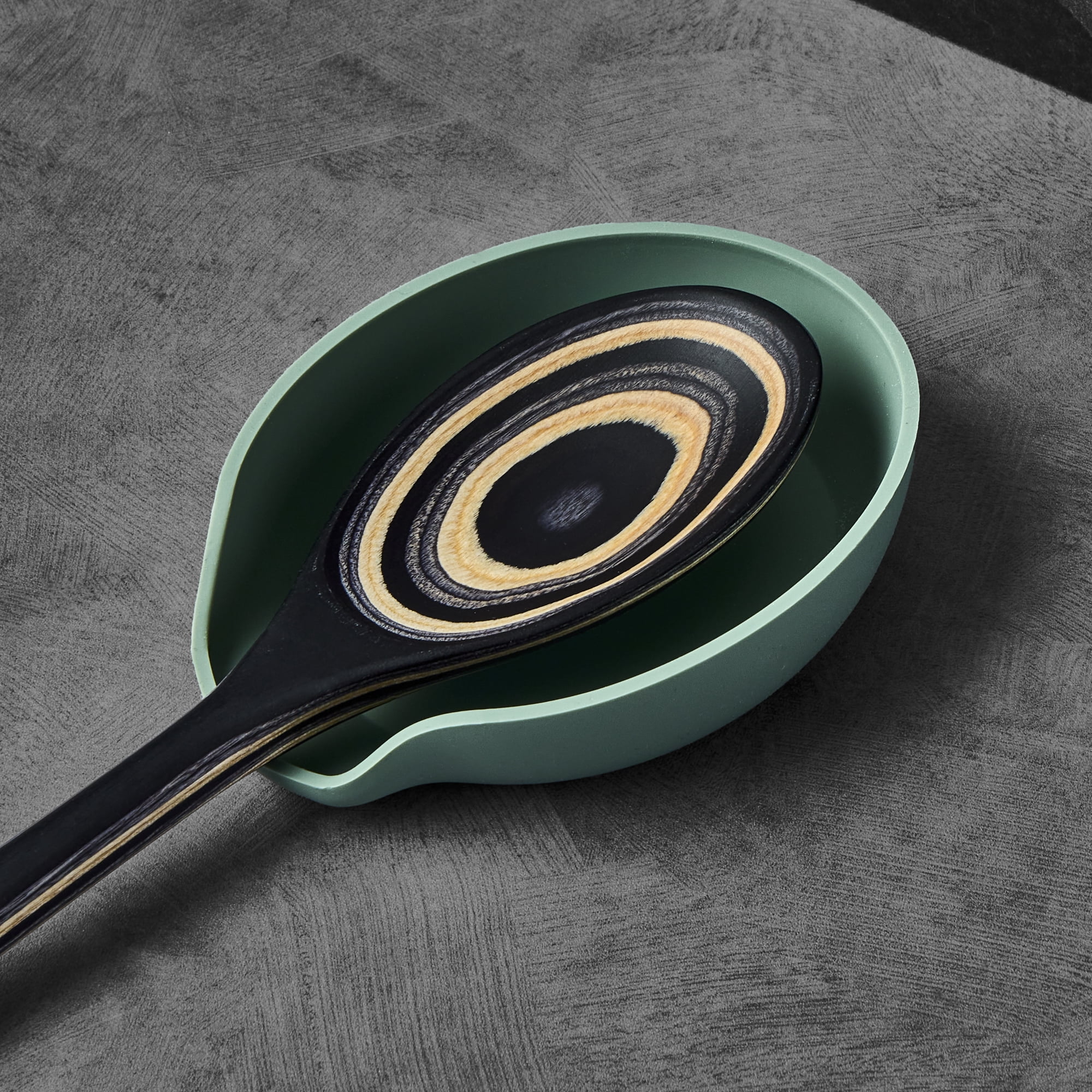 Thyme & Table Non-Stick Pakka Wood Spoon Black