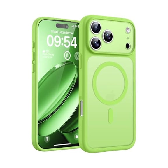 Eryueer for iPhone 17 Pro Max Case Compatible with Magsafe Charger Full Camera Protection Translucent Matte for iPhone 17 Pro Max Phone Case 6.9 inch