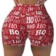 thumbnail image 2 of Fotbe Ho Funny Christmas Shorts Sin Costuras – Shorts Deportivos de Cintura Alta para Mujer, Elásticos para Gimnasio, Yoga, Running o Ciclismo-Small, 2 of 8