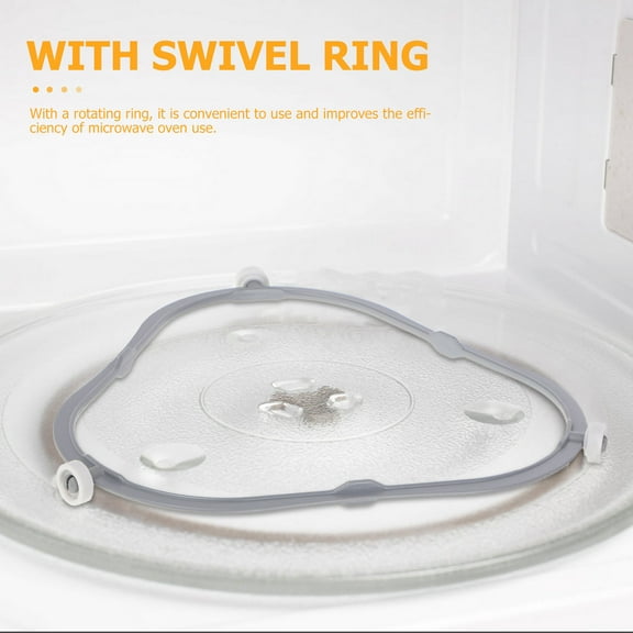 Microwave Turntable Spinner Ring Glass Plate Tray Support Holder Replacement Inner Ring for Microwave Oven Parts