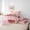 Pink 01, variant on Erosebridal Cute Capybara Kid Twin Bedding Sets, Blossoms Floral Bedding Comforter Set, Pink Reversible, 7 Pieces