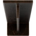 thumbnail image 3 of Ekena Millwork 3"W x 14"D x 2"H Heaton Hidden Support Steel Bracket w/ 10" Support Depth, Antiqued Bronze, 3 of 11