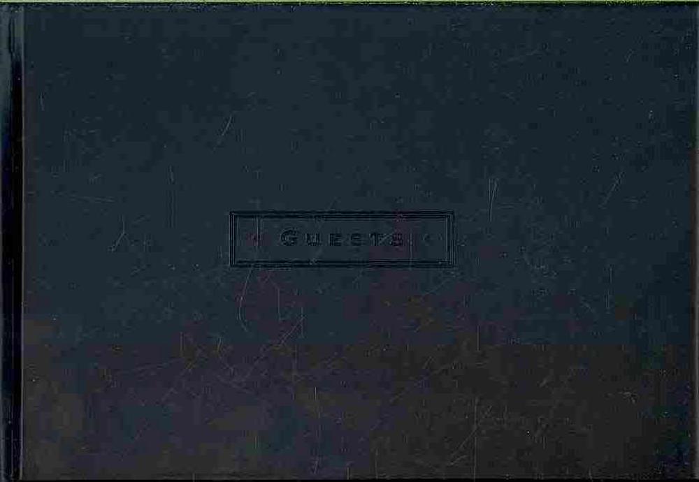 Classic Black Guest Book