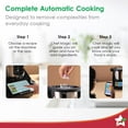 thumbnail image 3 of Wonderchef Chef Magic | All-in-One Kitchen Robot for Indian & International Cuisine | Automatic Chopping, Sautéing, Stirring, Kneading... | Mobile App | Recipes by Chef Sanjeev Kapoor | 2 Yr Warranty, 3 of 5