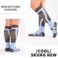 thumbnail image 2 of Calcetines Térmicos Esquí para Invierno Medias Tubo Senderismo Mujer (cielo) Azul, 2 of 6