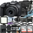 thumbnail image 1 of Canon EOS R10 Mirrorless Camera with RF-S 18-45mm Lens + 2 Pack SanDisk 64GB Memory Card + Case + ZeeTech Accessory, 1 of 10