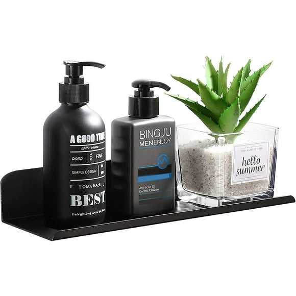 Floating Shelves U-Shaped, Wall Shelf , Black Floating Shelves