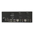 thumbnail image 4 of StarTech.com 2-Port DisplayPort KVM Switch - Dual-Monitor - 4K 60 - with Audio & USB Peripheral Support - DP 1.2 - USB Hub (SV231DPDDUA2) - KVM / audio / USB switch - 2 x KVM / audio / USB - 1 local user - desktop - AC 120/230 V / DC 12 V - for P/N: SVA12M2NEUA, SVA12M5NA, 4 of 5