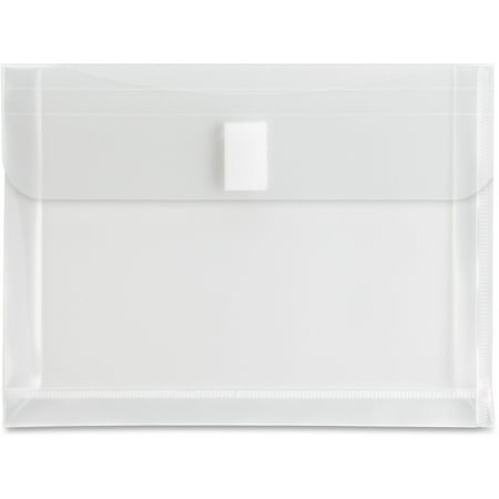 - Sparco, SPR02293, Top Opening Poly Envelopes, 1 Each, Clear