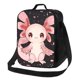 thumbnail image 1 of Balery Cute Axolotl Sakura Blossoms Caja de Almuerzo y Bolsa de Almuerzo para Hombres y Mujeres, Bolsa de Almuerzo Reutilizable con Gran Capacidad, Bolsa de Almuerzo Aislada, 1 of 7