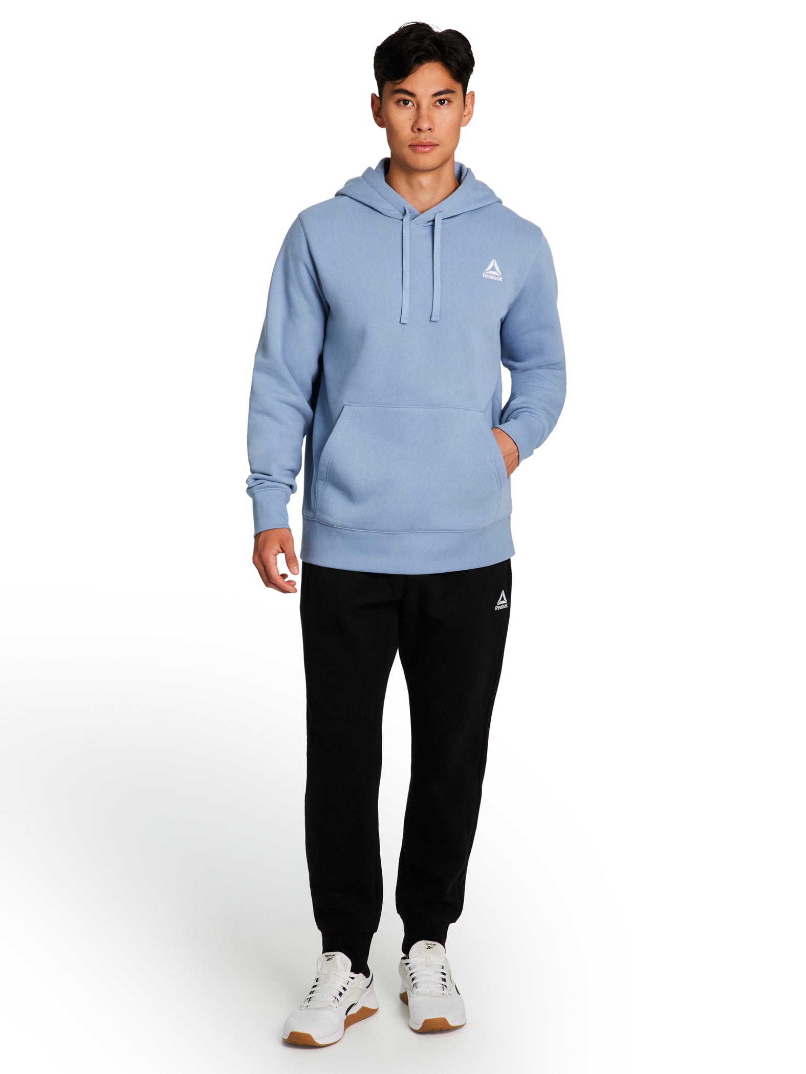 Reebok Men's and Big Men's Game Day Fleece Left Chest Hoodie, Sizes XS-5XL