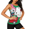 thumbnail image 2 of Saiise Sanrio Print Workout Tank Tops for Women Athletic Tanks Fast Dry Sleeveless Running Shirts, 2 of 7