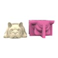 thumbnail image 1 of Silicone Mold Flower Pots Mold Succulent Planter Moulds Dog Shape Concrete Casting Molds Suitable for Crafting Planter, 1 of 4