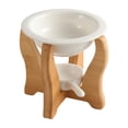 thumbnail image 1 of Ceramic Essential Oil Diffuser Tealight Holder Fragrance Oil Warmer Decoration for Your Home , Curved Legs, 1 of 8