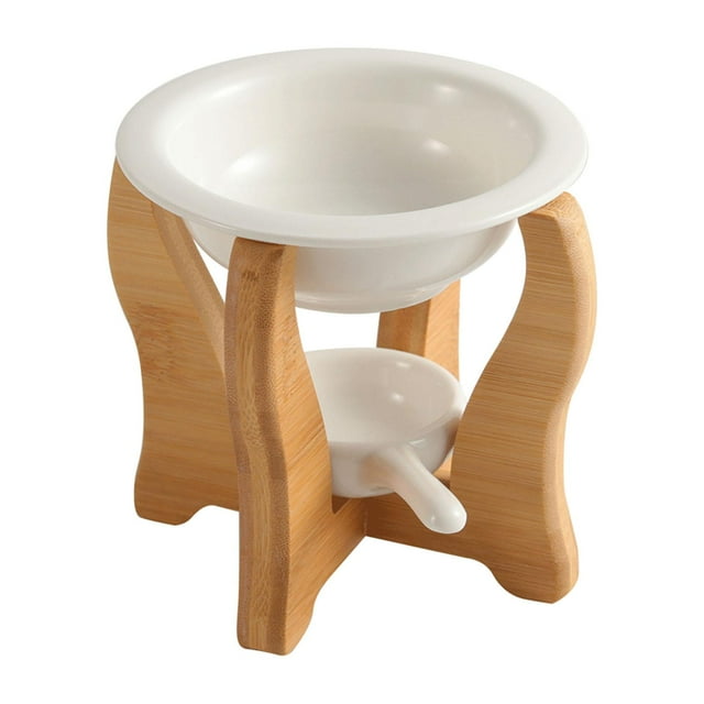 Ceramic Essential Oil Diffuser Tealight Holder Fragrance Oil Warmer Decoration for Your Home , Curved Legs