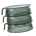 thumbnail image 3 of Cubierta de almacenamiento térmico apilable, cubierta de alimentos con aislamiento verde transparente Cubierta de alimentos con aislamiento transparente Cubierta de alimentos con aislamiento apilable Diseño elevado, 3 of 8