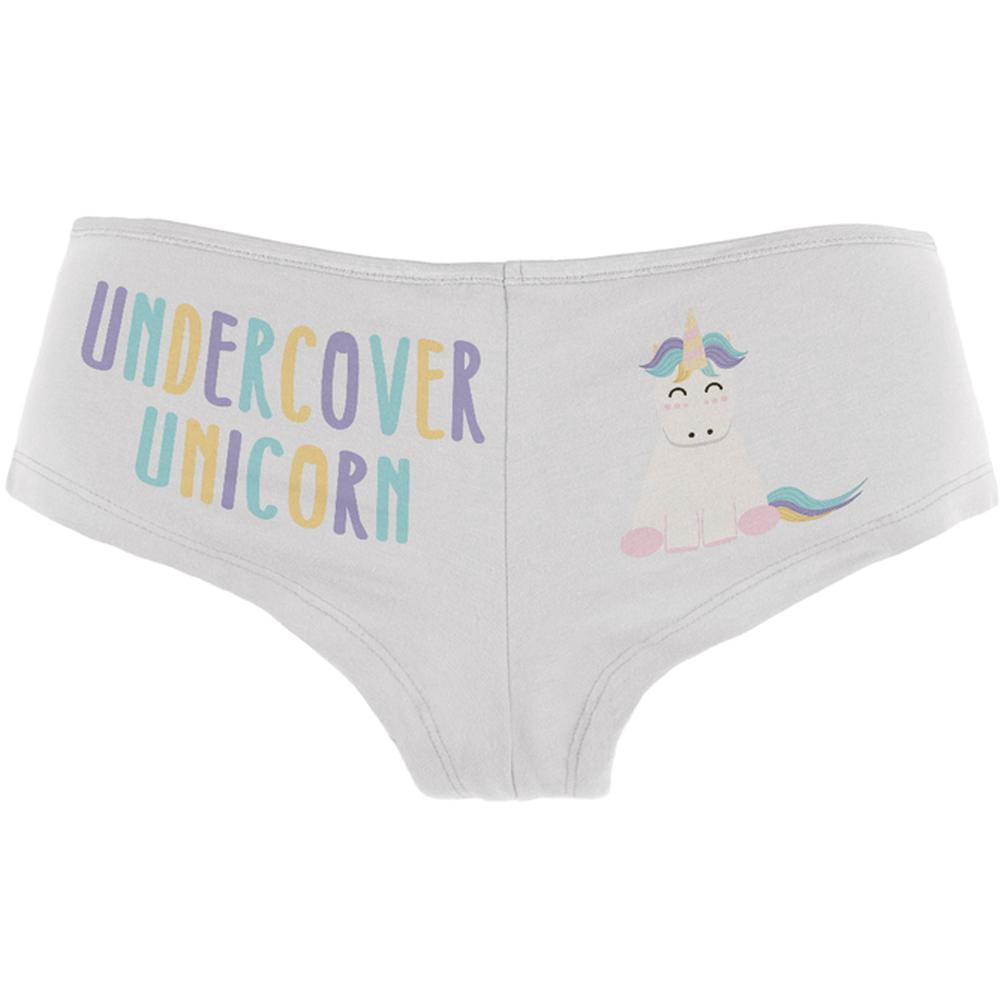 Undercover Unicorn Womens Booty Shorts 