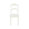 thumbnail image 4 of Linon Madi Kid's Wood Table and Two Chair Play Set, Vanilla White, 4 of 14