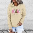 thumbnail image 2 of Womens Pullover Hoodies Sweatshirt Graphic Print Long Sleeve Drawstring Casual Loose Thanksgiving Tops with Pockets, 2 of 6