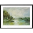 thumbnail image 2 of Art.com Lakeside Fog Art Print by Silvia Vassileva, Black Frame Wall Art, 29" x 21", 2 of 5
