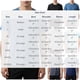 thumbnail image 2 of Ceisia Men's Breathable Ice-Silk Short Sleeve Crew Neck Sports T-Shirts, Solid Color Casual Gym Tops Gifts, 2 of 6