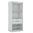 thumbnail image 2 of Manhattan Comfort Mulberry 2 Drawer Sectional Armoire, 2 of 11