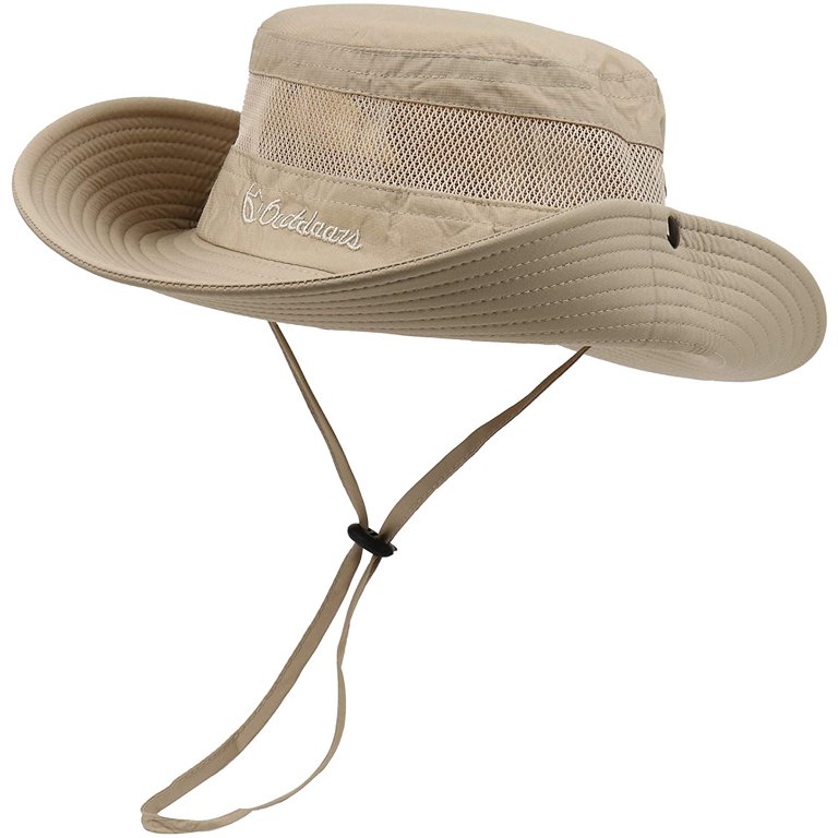 Safari Men's Sun Hats Beach Boonie Hat Wide Brim Fishing Hats