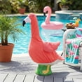 thumbnail image 5 of Gaggleville Flamingo Goose Outfit, Fits Large 23" H Statue, by Fox Valley Traders, 5 of 9