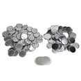 thumbnail image 2 of Round Badge Blank Button Pins, Rust Prevention Pin Back Button Parts 100 Sets  For Home 58mm/2.3in,75mm/2.95in, 2 of 8