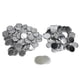 thumbnail image 2 of 100 Conjuntos De Suministros Para Hacer Botones, Piezas De Botón De Respaldo De Pin Para La Máquina Del Fabricante De Insignias, Incluidas Las Cubiertas, El Soporte De Las, 2 of 7