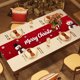 thumbnail image 1 of pstuiky Mantel navideño de 72x13 pulgadas, banderín de mesa navideño, impermeable, decoración para mesa de centro, mantel largo, suministros para decoración navideña, 1 of 6
