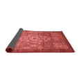 thumbnail image 2 of Ahgly Company Indoor Square Abstract Red Modern Area Rugs, 8' Square, 2 of 4