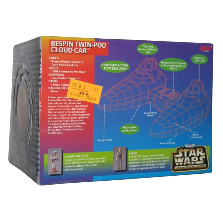 Star Wars Micro Machines Action Fleet Bespin Twin-pod Cloud Car