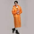 thumbnail image 5 of Imperméable Réutilisable pour Adultes, Poncho Imperméable d'Urgence, Pluie, Festival, Camping, Randonnée, Mode, Femmes, Hommes, Imperméable, Poncho, Veste Imperméable, Manteau à Capuche de Pluie, Vêtement de Protection Solaire pour Voyage, 5 of 5