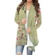 thumbnail image 1 of Cárdigan informal de manga larga para mujer, con estampado de manga larga, chaqueta tipo cárdigan, abrigo para mujer, 1 of 6