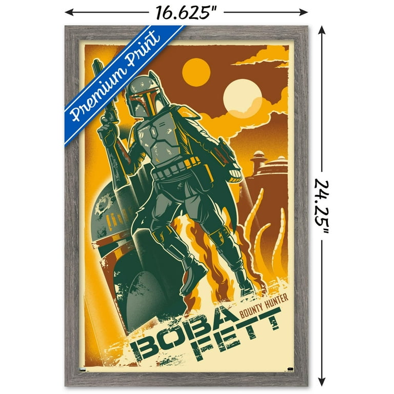 Star Wars: Saga - Boba Fett - Two Suns Wall Poster, 14.725