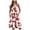 Red, variant on Pimfylm Women's Summer Casual Dress Short Sleeve Wrap V Neck Midi Dresses with Pockets Green, S