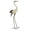 UP, variant on Regal Art & Gift Grey Crane Decor - UP Metal 46.5" Bird Statue