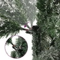 thumbnail image 3 of vidaXL Artificial Hinged Christmas Tree with Flocked Snow 82.7", 3 of 9