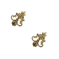thumbnail image 1 of Qarigey Accesorio para la cabeza, 2 uds., coronas, cuentas de filigrana, colgante de adorno decorativo DIY, pieza de vestir que combina con todo, Navidad Accesorios de disfraces Dorado B283 Qarigey AP016597-04, 1 of 6