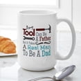 thumbnail image 6 of CafePress - Best. Dad. Ever. Large Mug - 15 oz Ceramic Large White Novelty Mug, 6 of 6