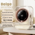 thumbnail image 4 of EGNMCR Fan, Ceiling Fan, Desk Fan, Portable Fan Smart Circulating Desktop Fan For Home And Office Use Portable Chargable Tabletop Fan 100 Gear Portable Fan Charging fan, 4 of 9