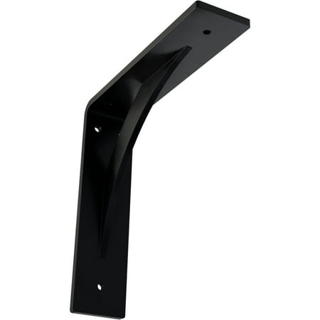 

Ekena Millwork 2 W x 8 D x 8 H Legacy Steel Bracket Powder Coated Black