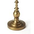 thumbnail image 2 of Beaumont Lane Transitional Metal Pedestal Side Table - Antique Gold, 2 of 6